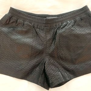 Vince leather shorts xxs
